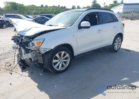 2013 Mitsubishi Outlander Sport Se z USA, uszkodzony, nr VIN 4A4AR4AU1DE013201